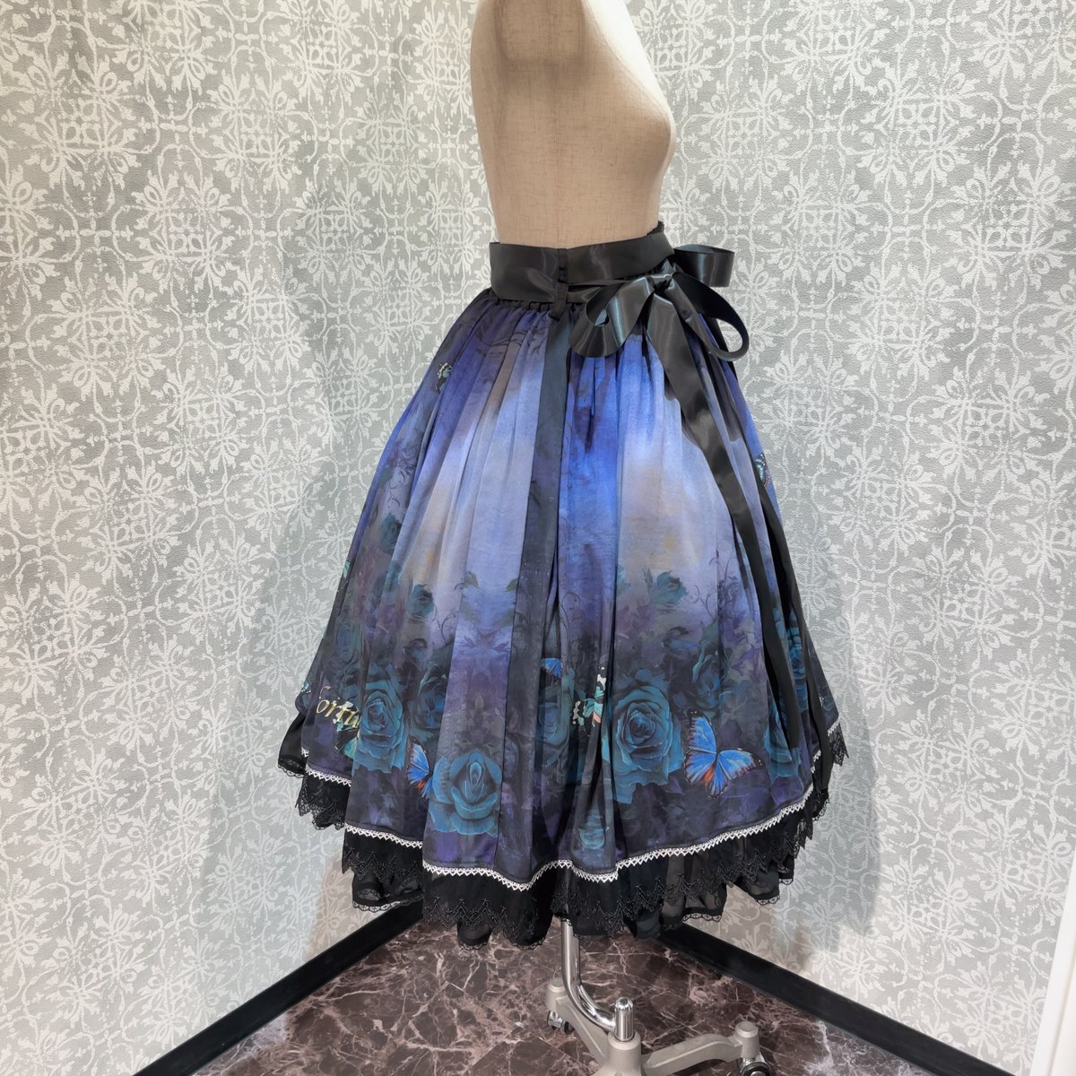 Triple*fortune】ゴーストローズ スカート(青) | KIST ONLINE S