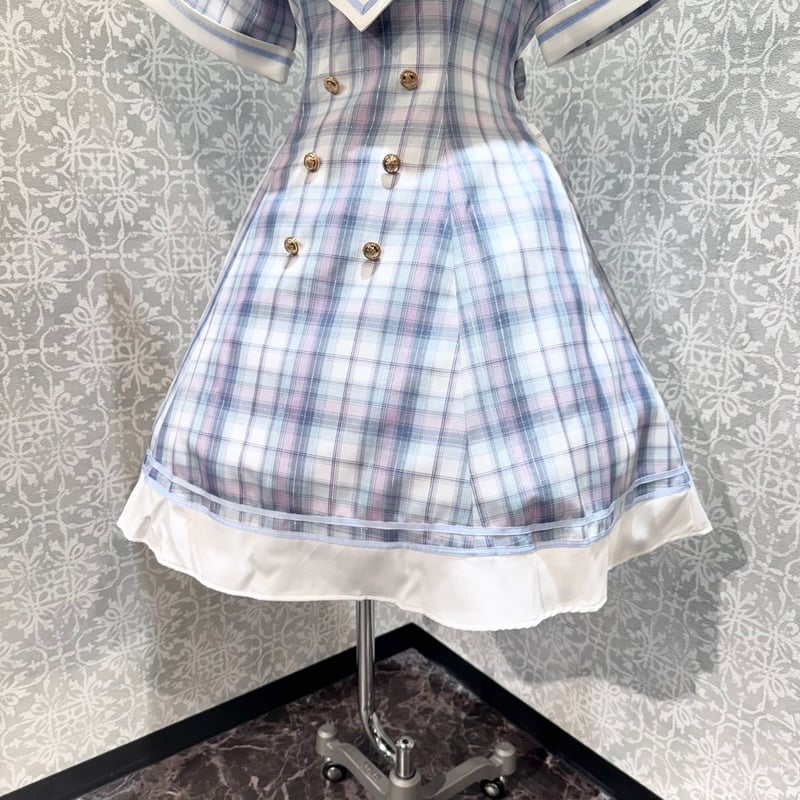 Amavel Twinkle Plaid セットアップ風セーラーワンピース Amavel新宿店 on X: 