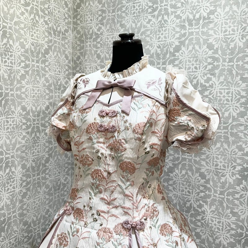 彩花磁　ショートワンピース 星箱works 青華磁 ショートワンピース | HoshibakoWorks