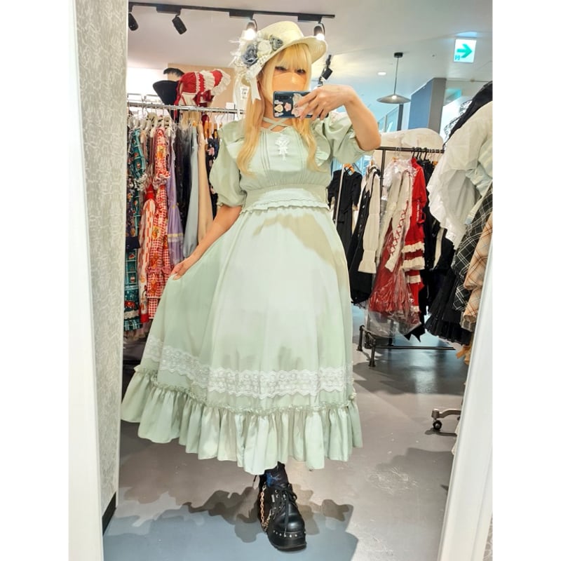 Amavel】Feminine Bouquet ロングワンピース/124170741 | K