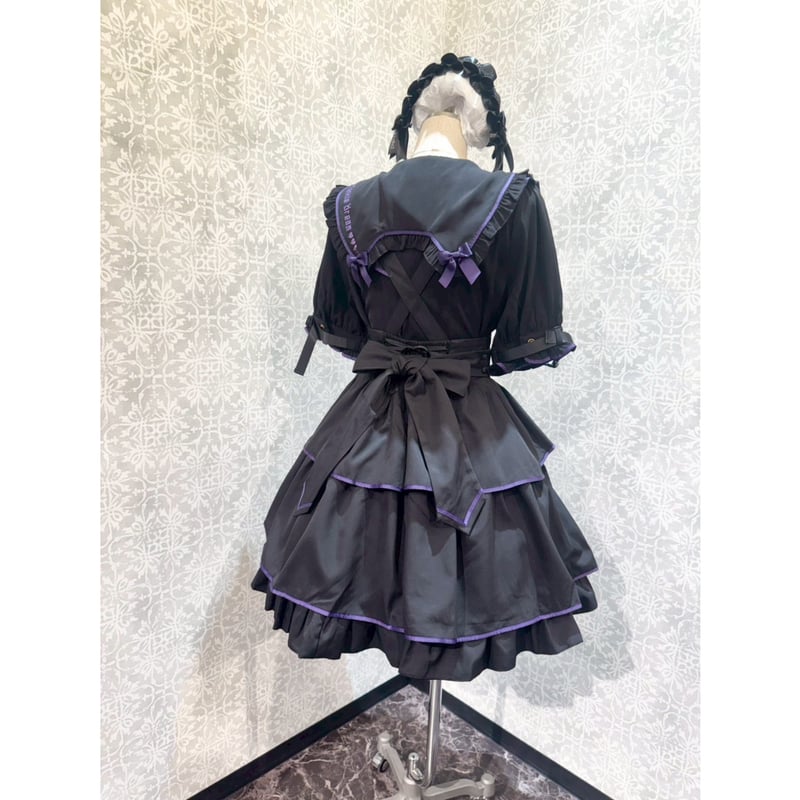 アマベル、Eternel CroiXティアードスカート＆ブラウス 🎖️🖤 ・ ・ #éternel_croixティアードスカート_amavel