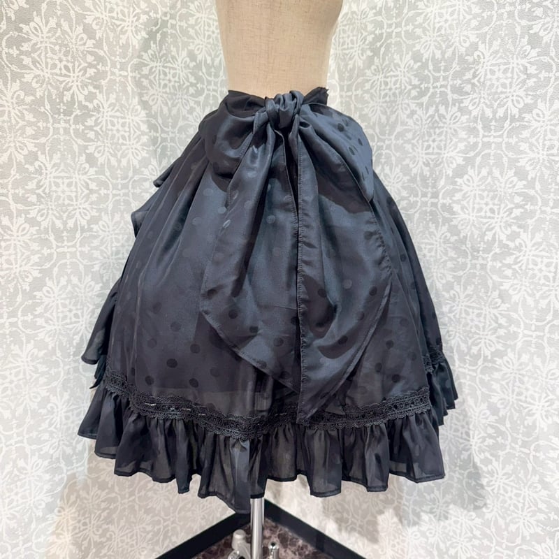 Triple*fortune】 クラゲスカート/ブラックドット | KIST ONLINE