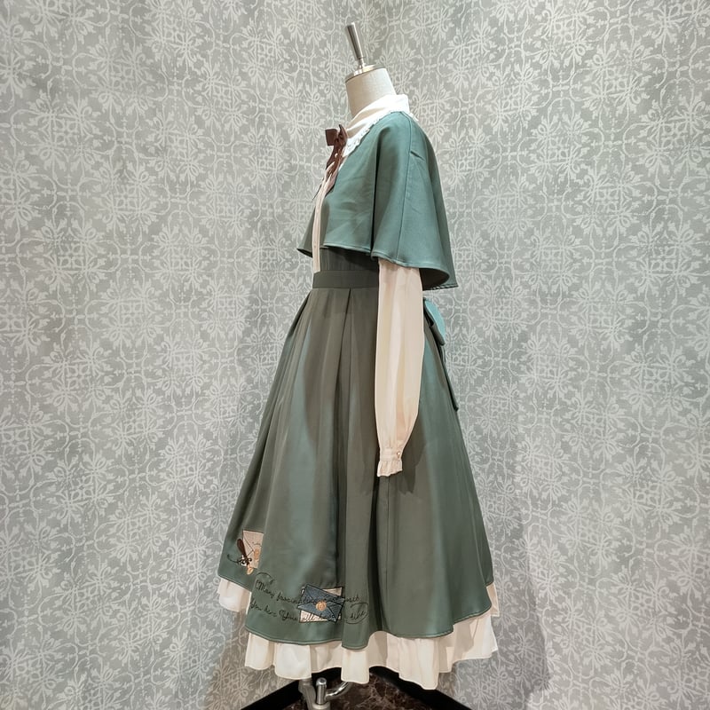 【最終価格】プリティフラワー　Amavel ケープワンピース　アマベル Amavel アマベル Pretty Flower ケープワンピース - メルカリ