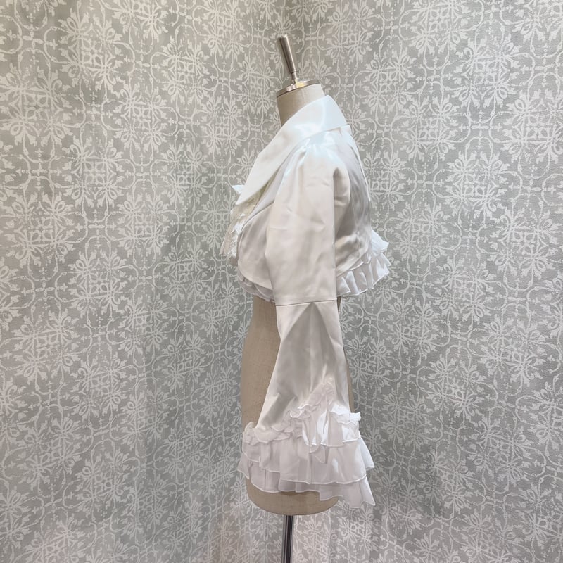 ATELIER-PIERROT Valkyrie Frill Jacket 白 ATELIER-PIERROT】Valkyrie Frill Jacket/TJK-10【お