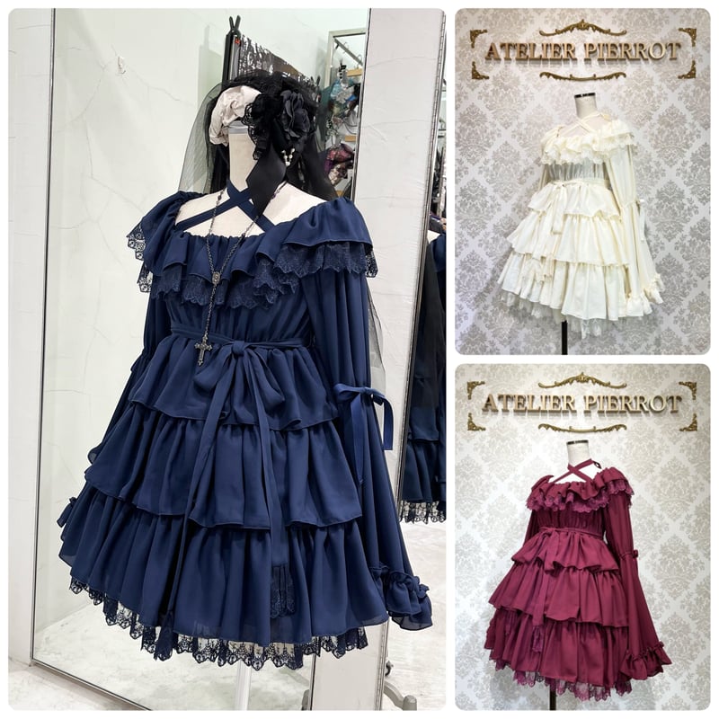 ATELIER PIERROT】Coquelicot dress(ショート丈)/VOP07