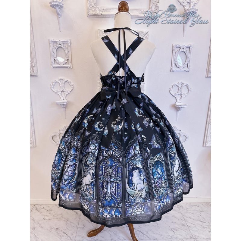 【新品】夢か現か記憶の中のPisミニハット黒ALICEandthePIRATES Royal Princess Alice】Night Stained Glass粟木こぼねコ