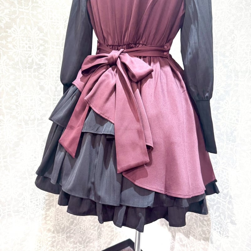 Amavel】レイヤード風ティアードワンピース/125171032 | KIST ONLIN