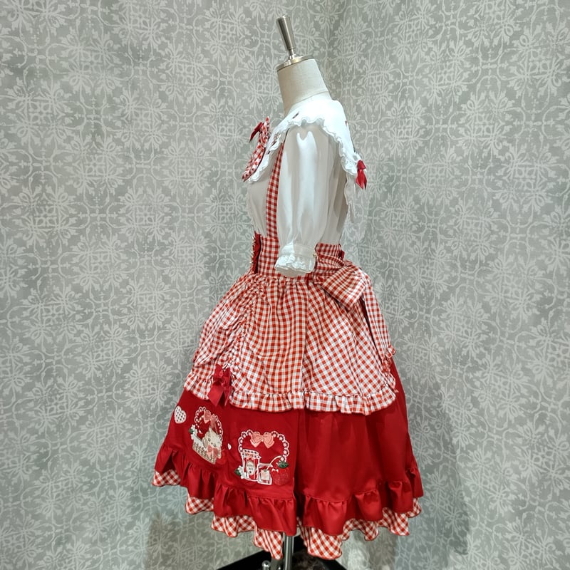 Amavel Dreaming Kitten Picnic ブラウス ネイビー 125710428.09-0_0f27295a-47a7-