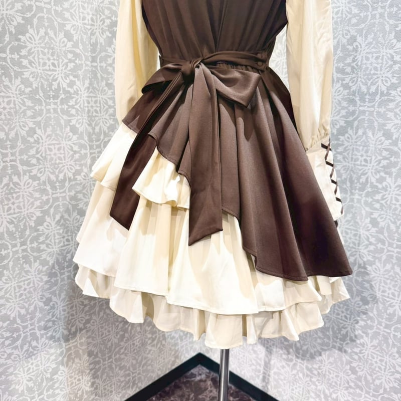 Amavel】レイヤード風ティアードワンピース/125171032 | KIST ONLIN