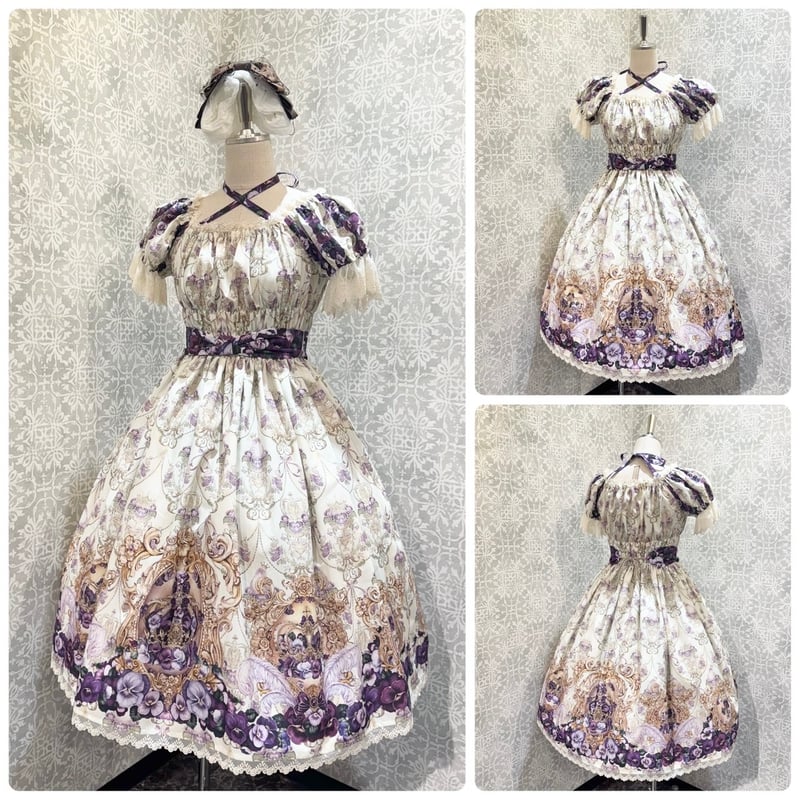 すみれ姫の王冠ワンピース Mサイズ Enchantlic Enchantily すみれ姫の