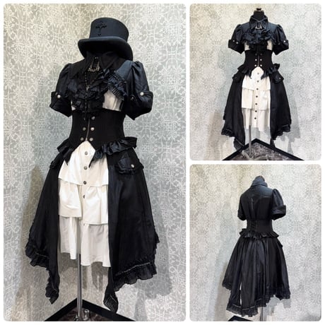 【新品未使用】星箱works ラ・ダリア・ノワールセパレートワンピース 星箱works ラ・ダリア・ノワールセパレートワンピース