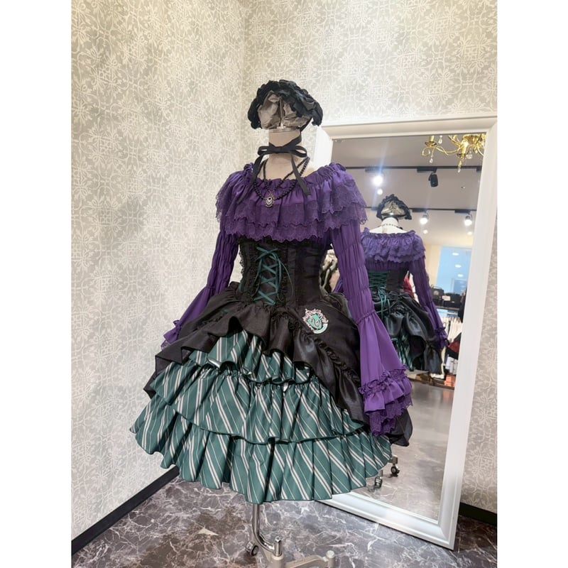 ATELIER-PIERROT】 Lace-up Frill Headdress /THD