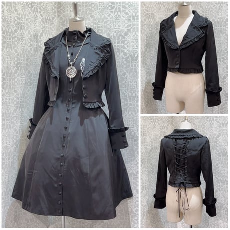 【ATELIER-PIERROT/Vallée lys】Frilled Tailored Jacket/TJK-13