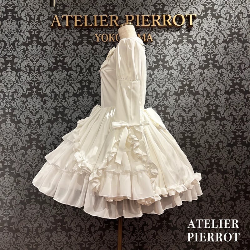 【希少・美品】ATELIER PIERROT ふんわり スカート 総柄 リボン ATELIER PIERROT☆ハリー・ポッターコラボスカート＆リボン ATELIER
