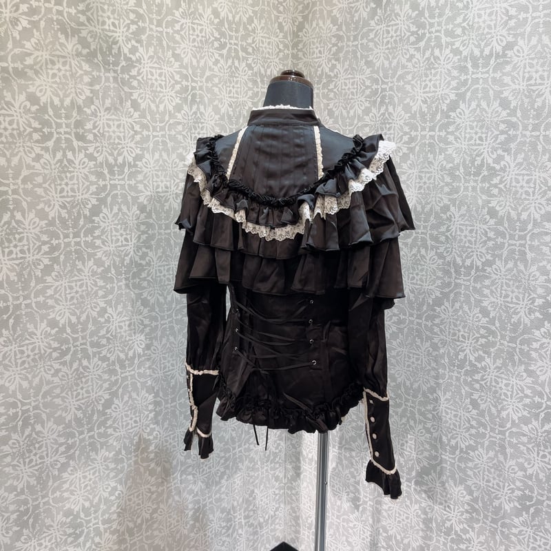 星箱Works】キャラメルカヌレ クリームフリルブラウス/P25113159