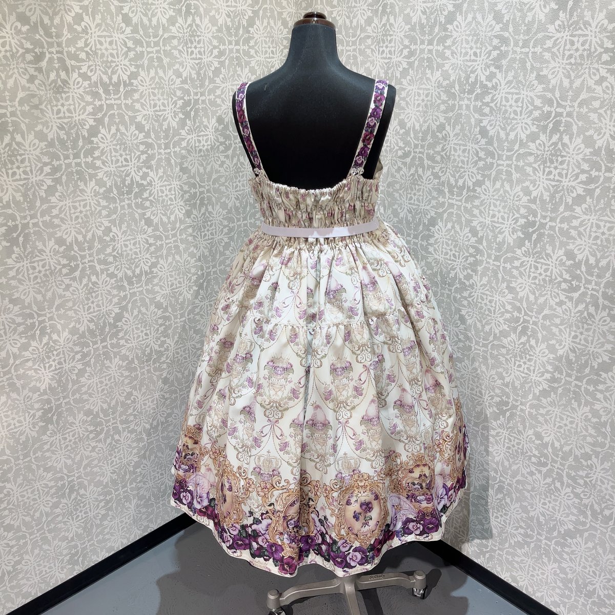 Enchantlic Enchantilly】すみれ姫の王冠 ティアードJSK/009-3