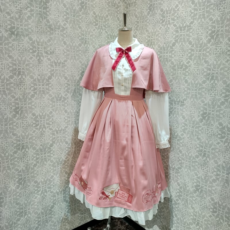 【最終価格】プリティフラワー　Amavel ケープワンピース　アマベル Amavel アマベル Pretty Flower ケープワンピース - メルカリ