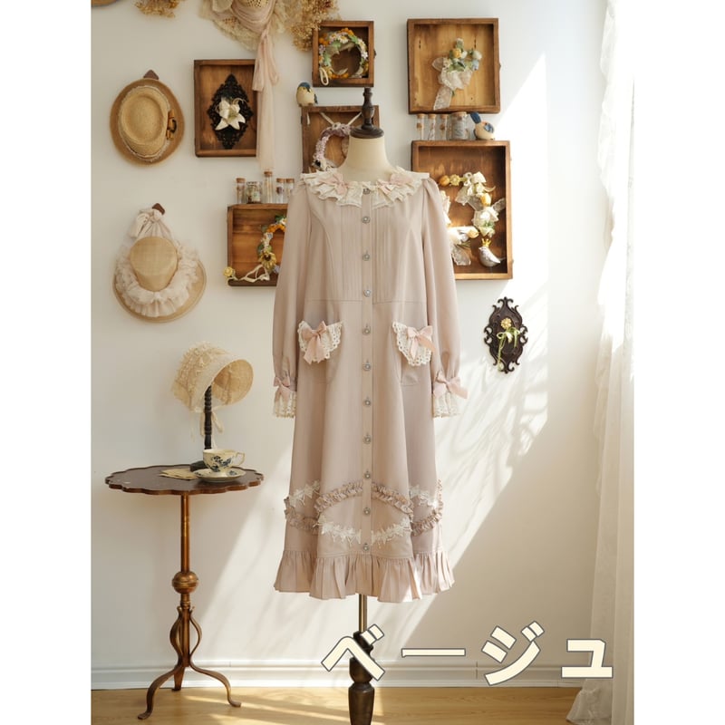 星箱Works】フロイラインの夢物語 ベビードールリボンワンピース