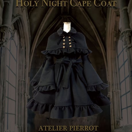 【ATELIER-PIERROT】Holy Night Cape Coat/TCT-08