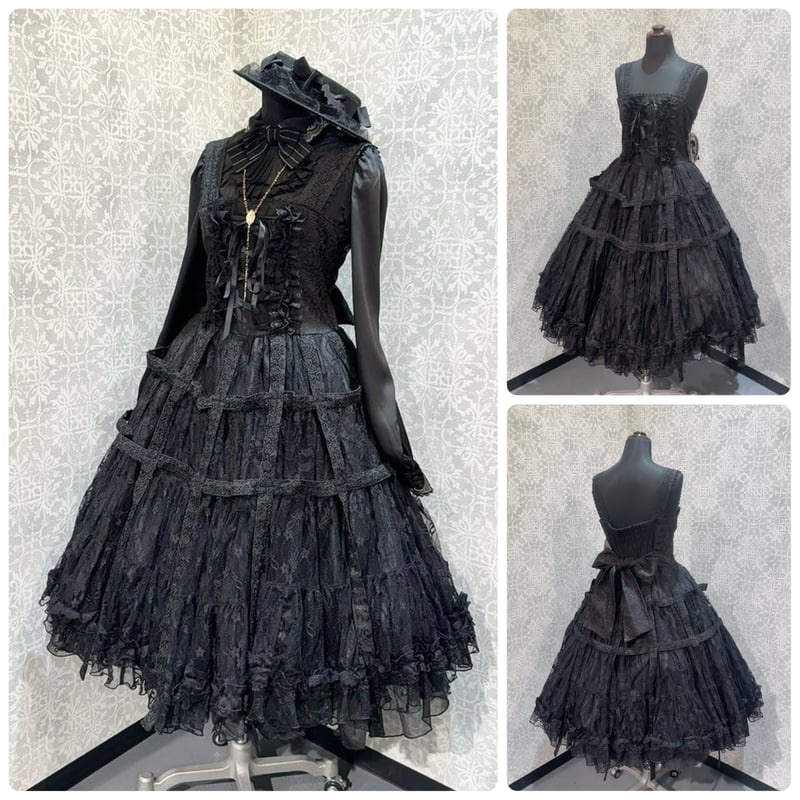 h.NAOTO】Bird Cage Dress/CNF40-O032 BK/M (セミロン h.NAOTO】Bird Cage Dress/CNF40-O032 BK/M (セミロン