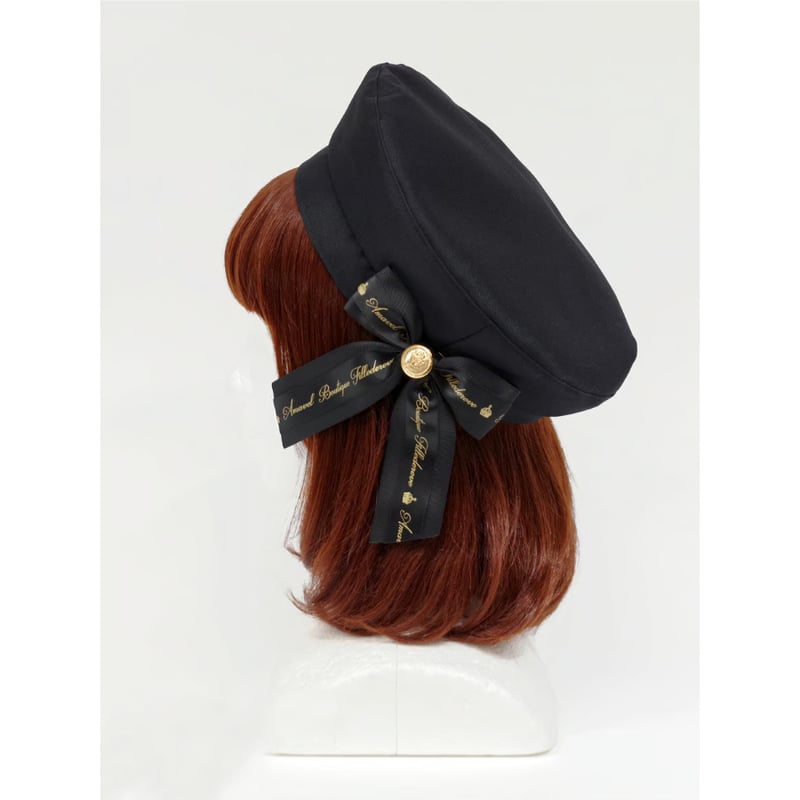 Amavel】メッセージリボンブローチ付きベレー帽/124731098 | KIST ONL