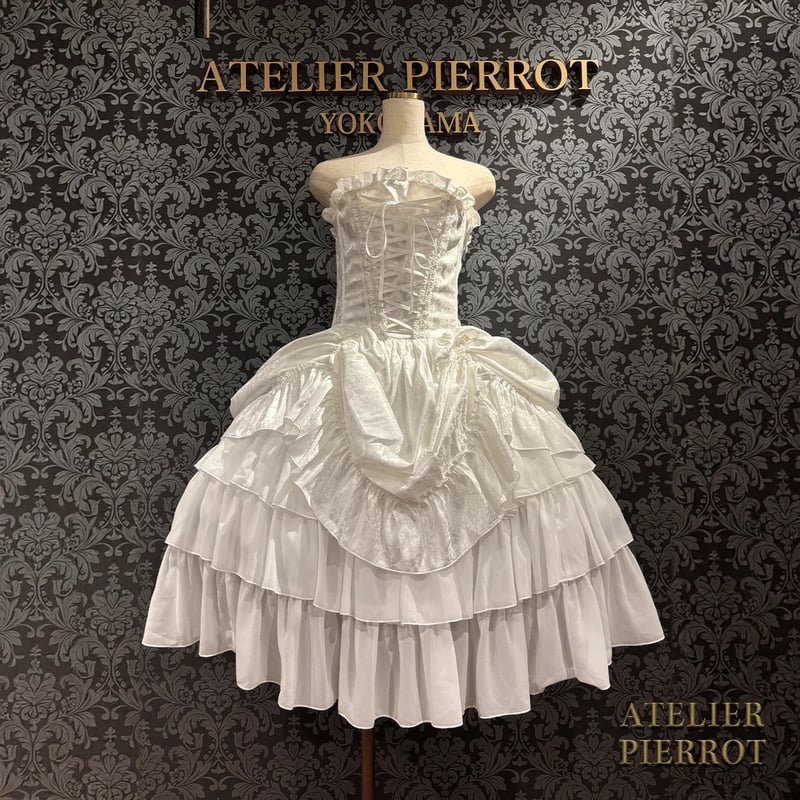 アトリエピエロ Layered Petals Corset Skirt USED】Layered Petals Corset Skirt | ATELIER-PIERROT