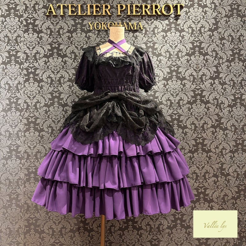 ATELIER-PIERROT/Vallée lys】Mellow Melody Dress