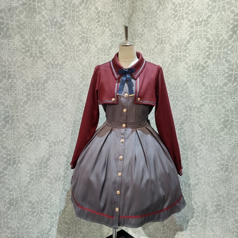 Brave Heart レイヤード長袖ワンピース Brave Heart レイヤード長袖ワンピース – Amavel（アマベル