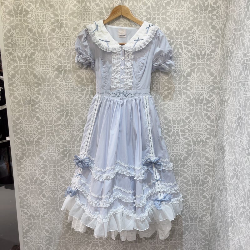 星箱Works】春風の香りパフスリーブワンピース/A24A01228【お取り寄せ