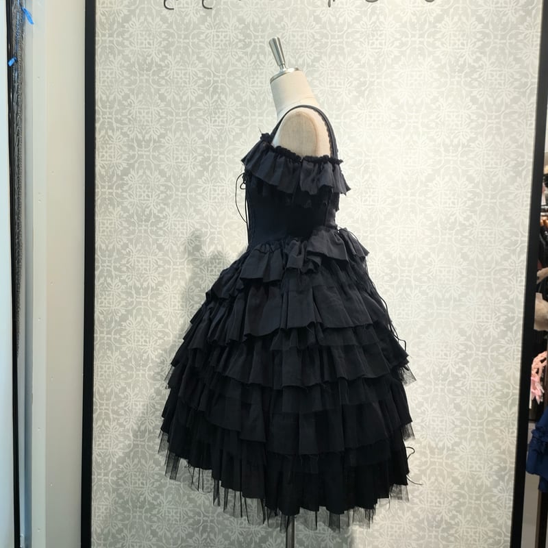 ATELIER-PIERROT】onette Gauze Jumperskirt/VOP-2