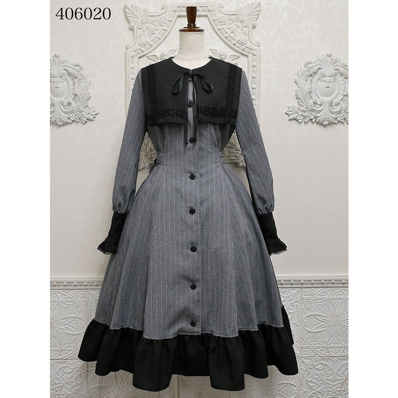 miho matsuda VIA OP holy night 黒グレーワンピース