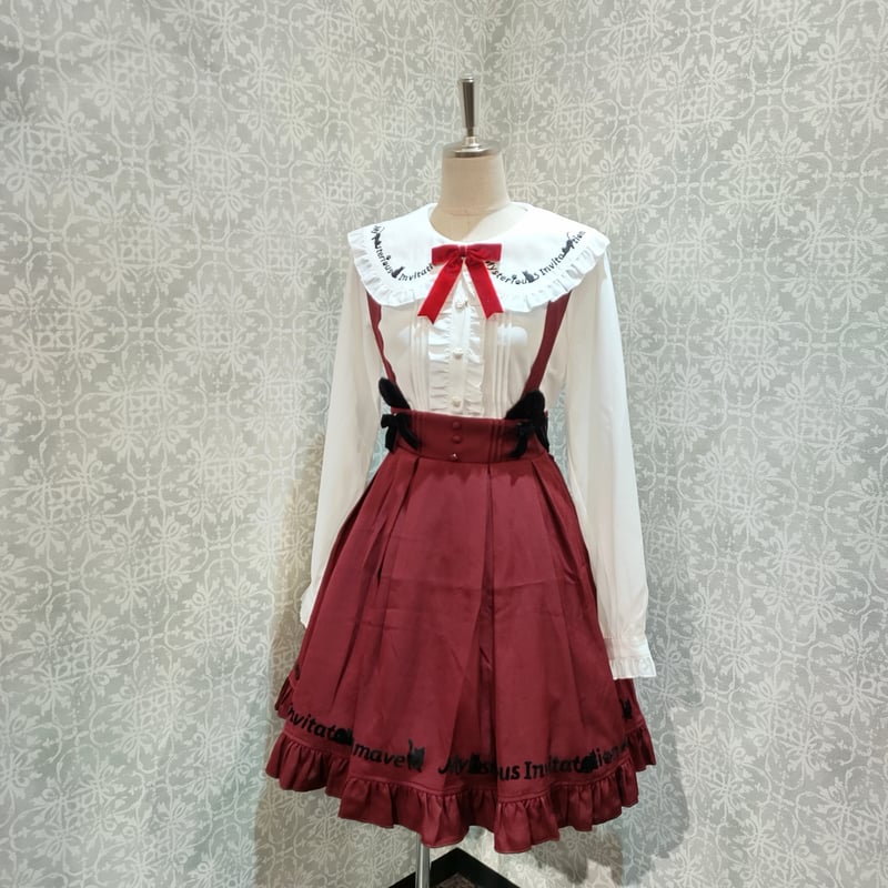 New Item*白雪姫刺繍入り 配色リボンタイ付長袖ブラウス | Amavel BLOG StarryMarche長袖ブラウス Amavel