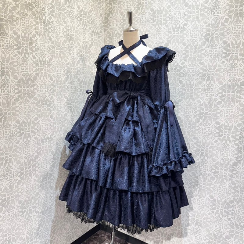 ATELIER PIERROT】【Vallée lys】Coquelicot Dress m ATELIER PIERROT】【Vallée lys】Coquelicot Dress m