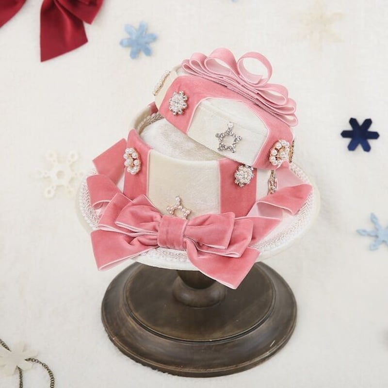 Bonpoint♡プレミアムナイトコフレ（ボックス）♡3M♡箱に凹み等あり 星箱Works】 プレゼントボックス(大)カクテルハット【お取り寄せ