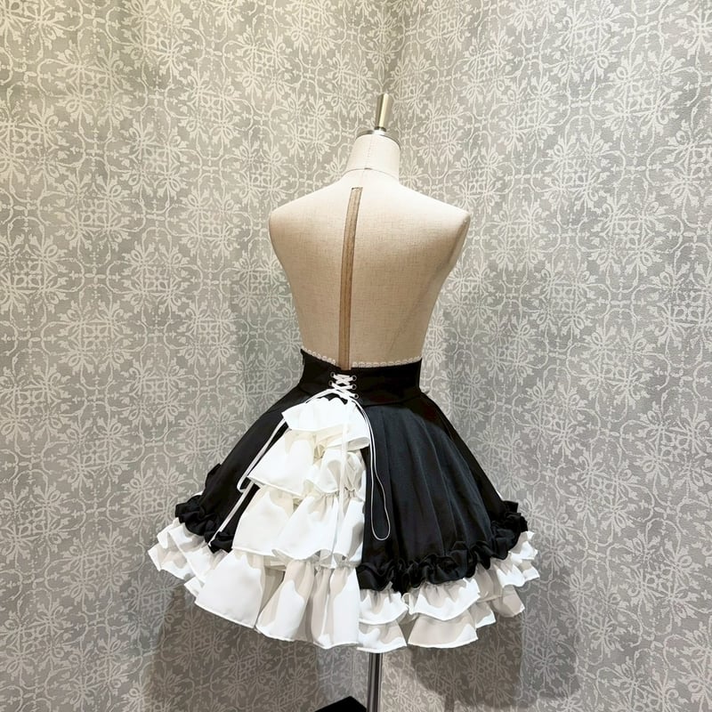 ATELIER-PIERROT】Adenophora Lace-Up Skirt/GSK-0