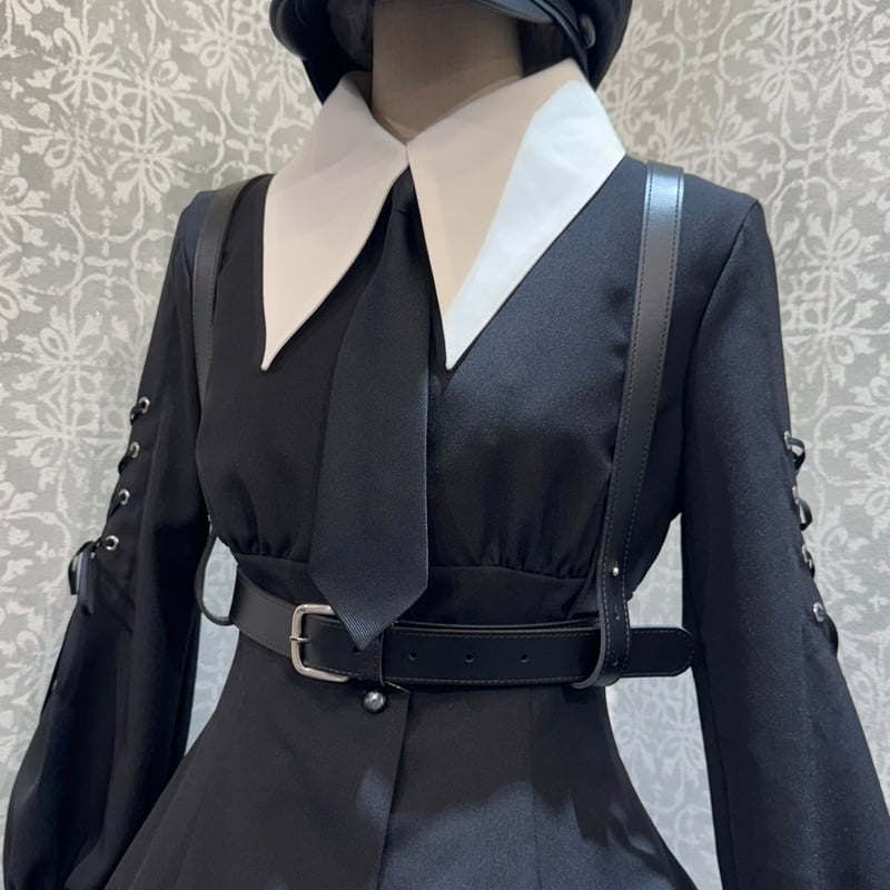 MIHO MATSUDA 黒 ベルベット テーラードジャケット M MIHO MATSUDA】ハーネスベルト/310047 | KIST ONLINE STORE
