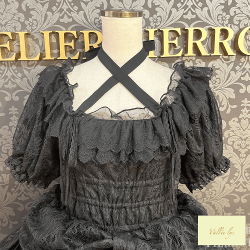 ATELIER-PIERROT/Vallée lys】Mellow Melody Dress ATELIER-PIERROT/Vallée lys】Mellow Melody Dress