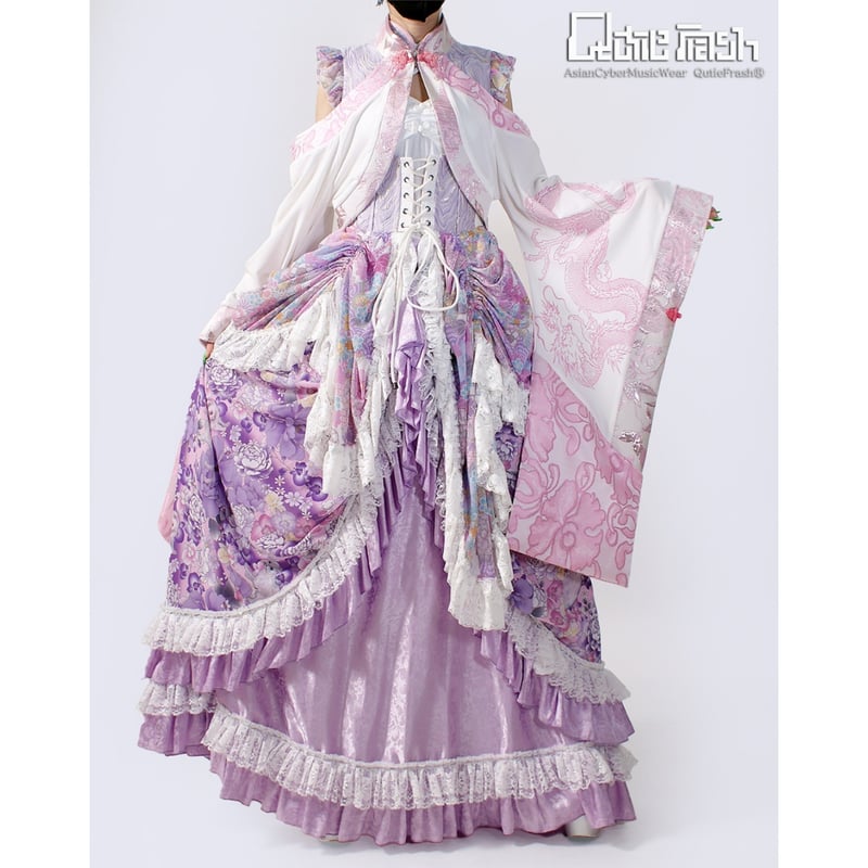 Qutie Frash】チャイナオフショル着物カーデ（9896-CD） | KIST ONL