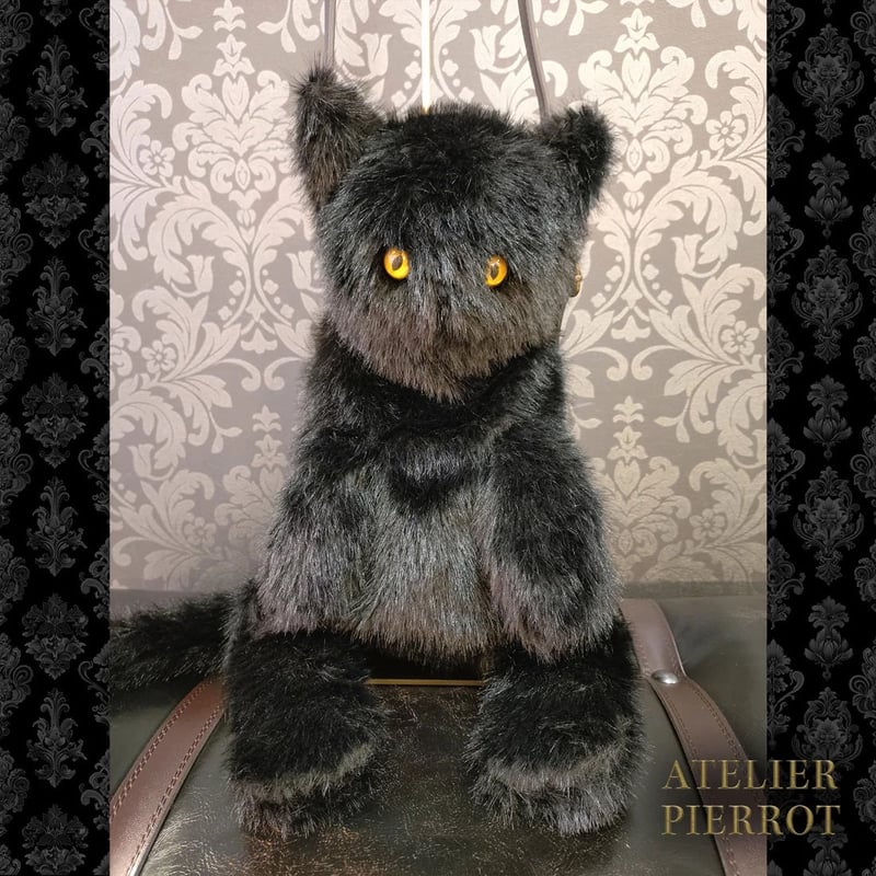ATELIER-PIERROT】 Noir Neko Shoulder Bag/OCB-01