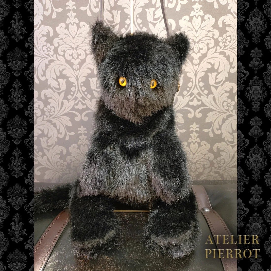 ATELIER-PIERROT】 Noir Neko Shoulder Bag/OCB-01