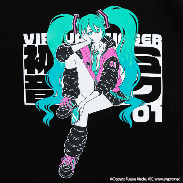 LISTEN FLAVOR】初音ミク Tシャツ（MIKU-0010） | KIST ONLI