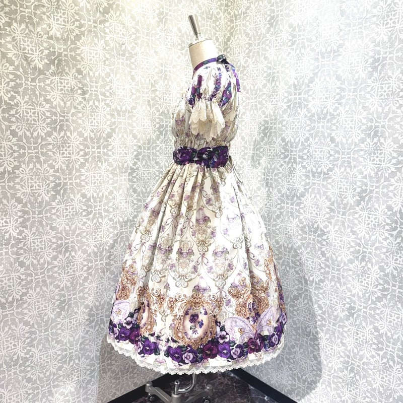Enchantlic Enchantilly】すみれ姫の王冠 ワンピース（生成り） /0
