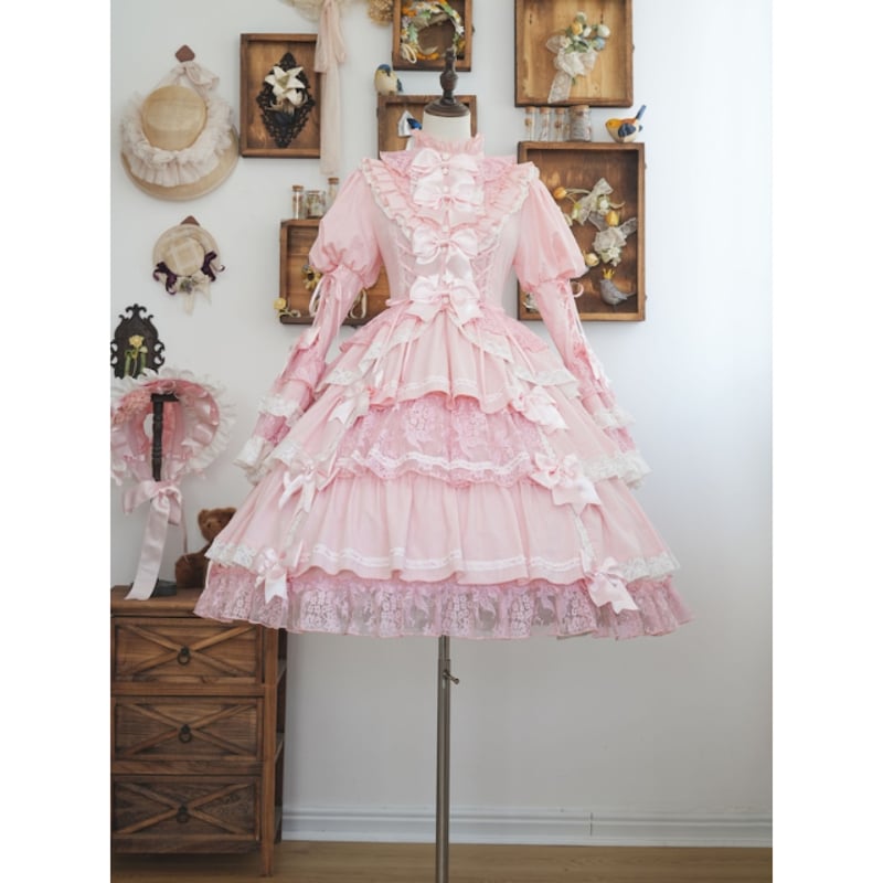 星箱works シャルロット デコラティヴワンピース（サンプル品） シャルロット デコラティヴワンピース | HoshibakoWorks