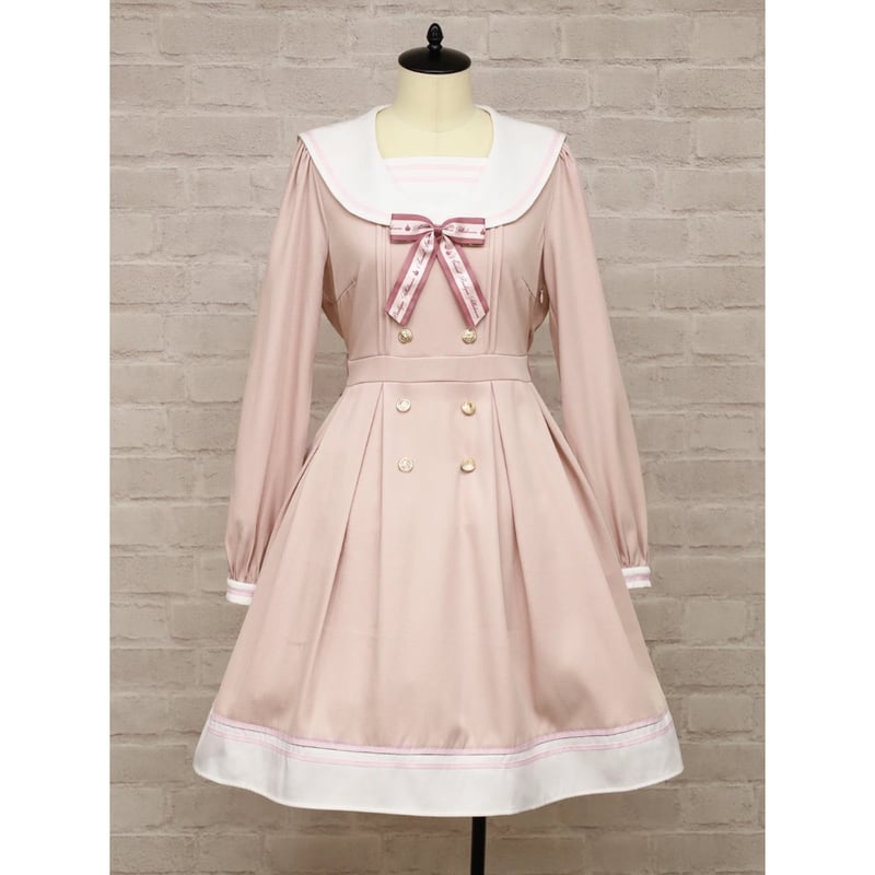 Amavel】Message Ribbon セーラーワンピース/125171139 | KI