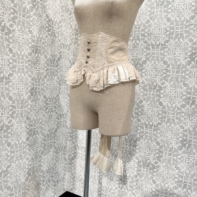 あ*た様 星箱works リリアンヌ姉妹 ベージュ薔薇柄 セット売り リリアンヌ姉妹 ワンピース(ショート丈) | HoshibakoWorks