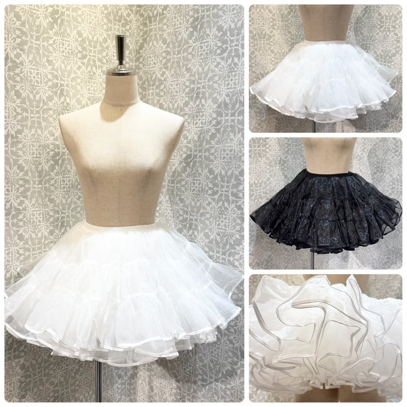 Wunderwelt Fleur】3段ティアードミニパニエ/s-08935 | KIST O