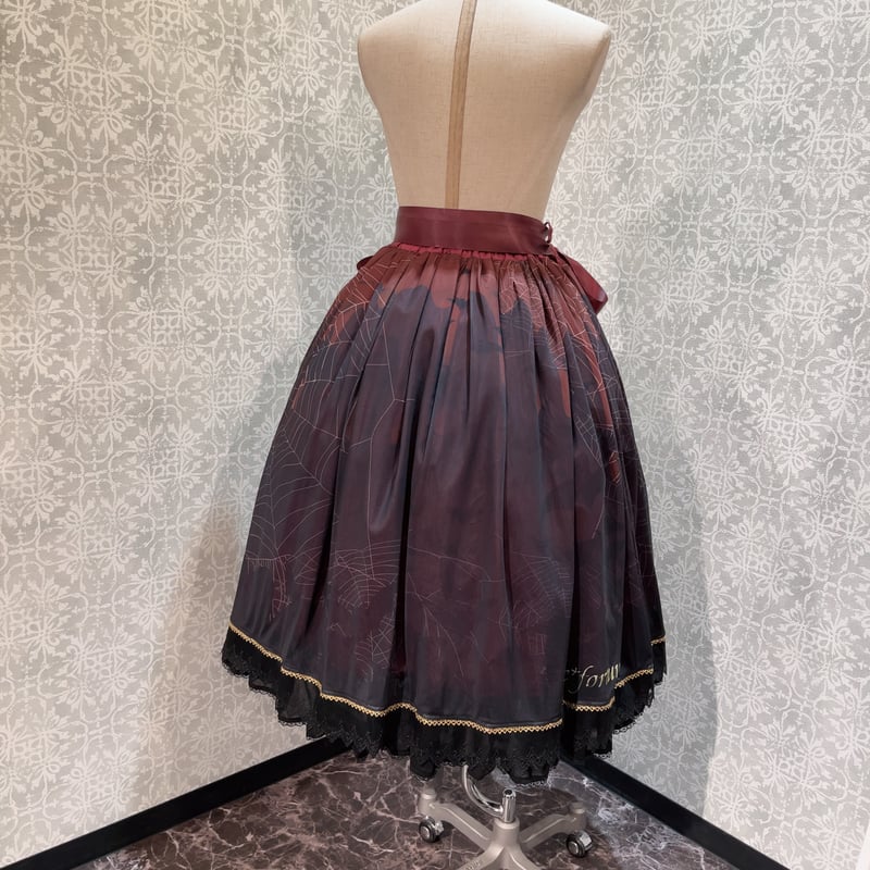 Triple*fortune】スパイダー柄 スカート(ワイン) | KIST ONLINE