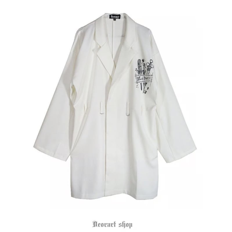 Deorart】[ディオラート・ホスピタル] ロング・ドクターコート