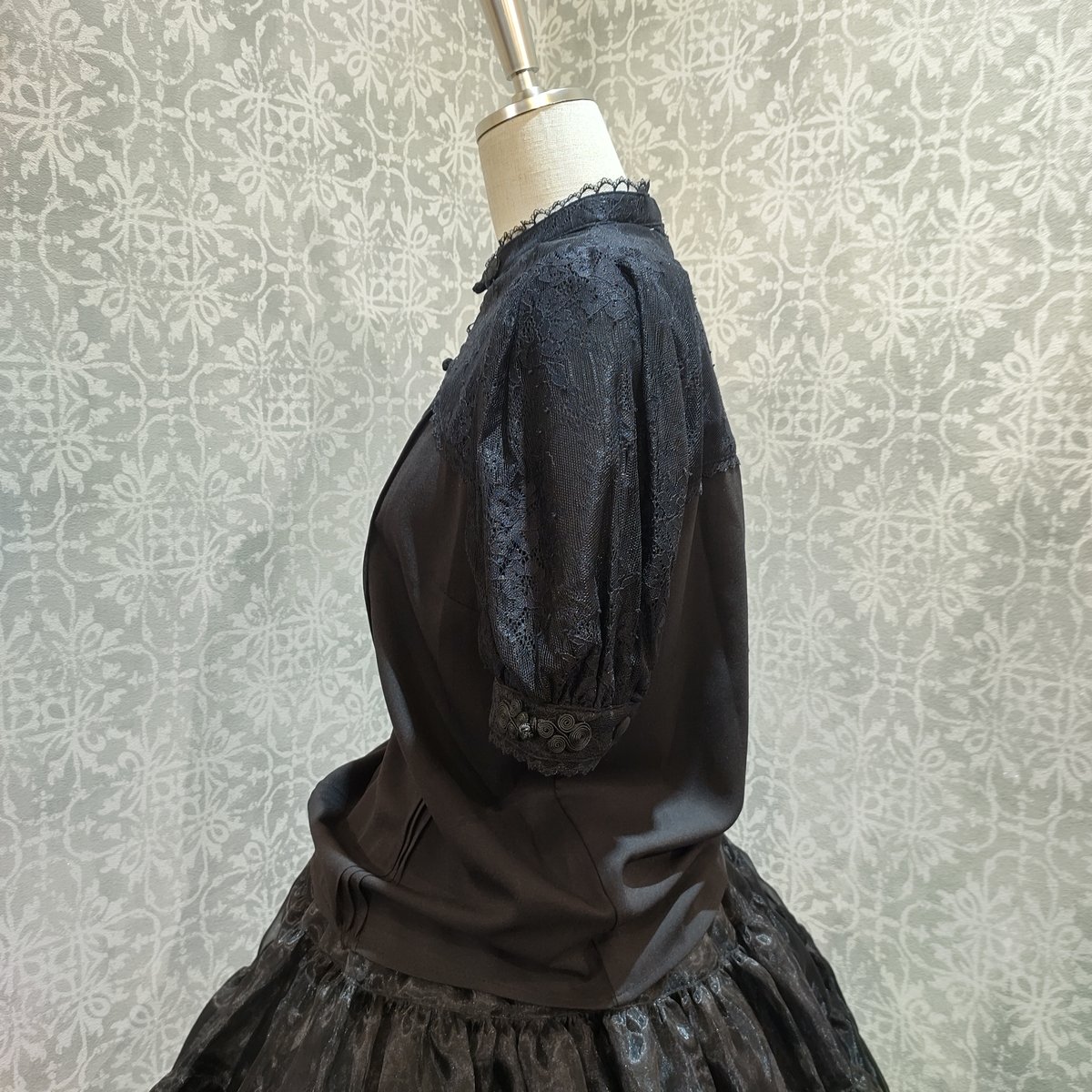 Amavel Oriental Arabesque ロングスカート＆ブラウス ◇Oriental Arabesqueマオカラーブラウス＆ロングスカート