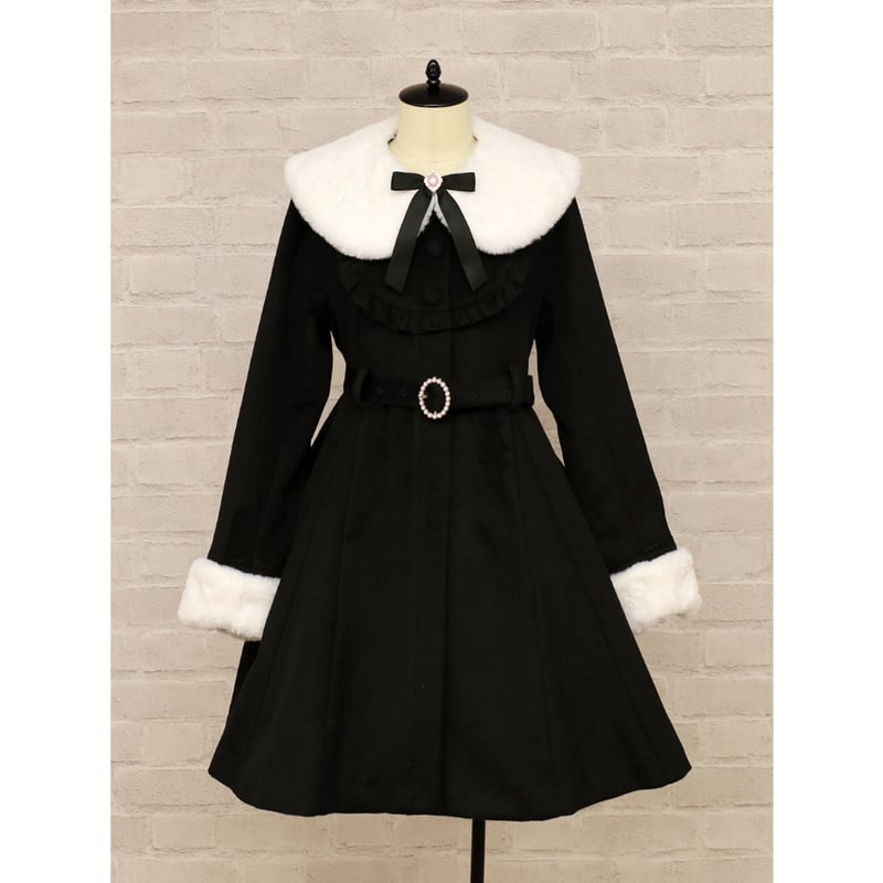 Amavel】パールベルト付きヨークフリルコート/125201155 | KIST ONLI